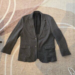 John Varvatos USA Luxe Wool Blend Grey Casual Blazer (M)